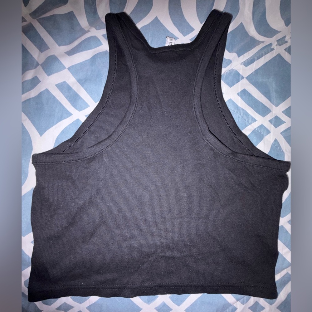 H&M Black Crop Top